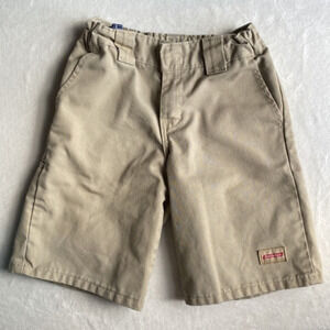 NWOT Boys Dickies Khaki Shorts‎ Size 6RG 20 1/2 Waist